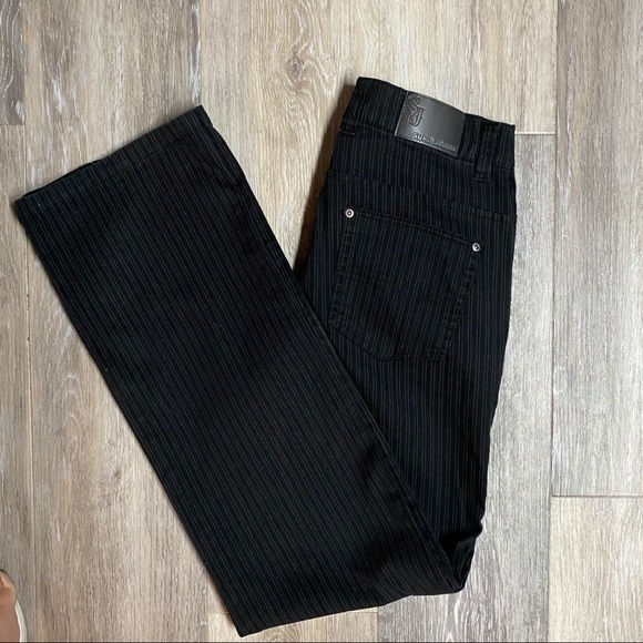 Suko jeans Denim - ⭐️3 for $25⭐️ Black Striped Suko Jeans